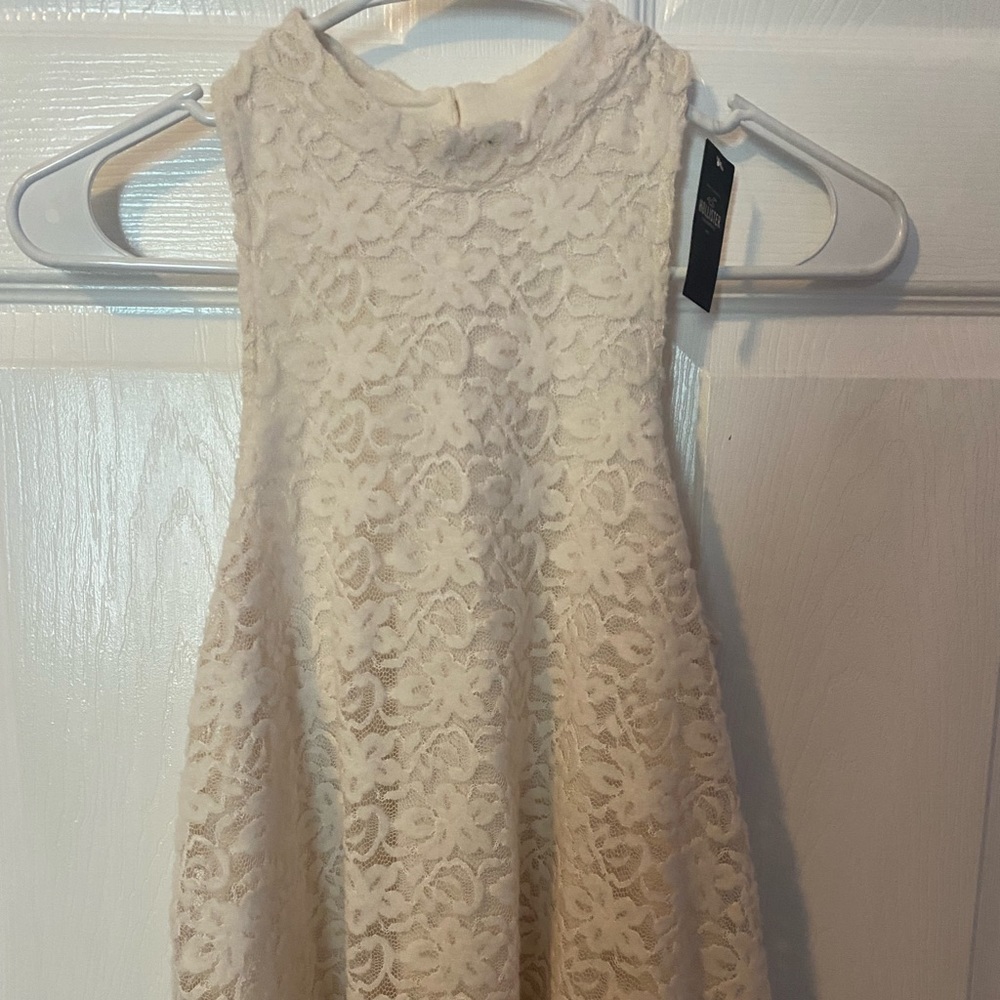 Brand new hollister lace halter top